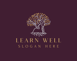 Tree Woman Wellness logo design