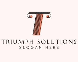 Elegant Architect Letter T logo design