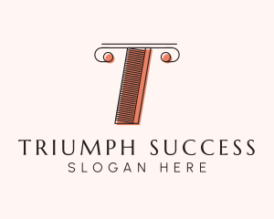 Elegant Architect Letter T logo design