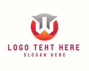 Industrial Company Letter W Logo