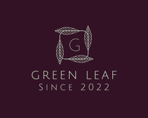 Natural Herbal Leaf  logo design