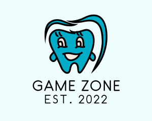 Pediatric Dental Cartoon  logo