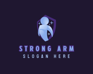 Strong Person Achiever logo design