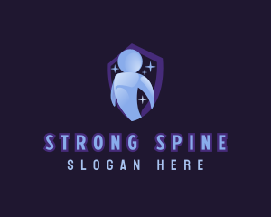 Strong Person Achiever logo design