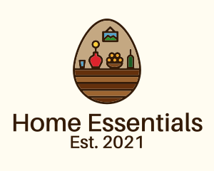 Home Decor Egg logo design