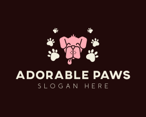 Dog Paw Veterinary logo design