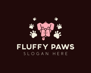 Dog Paw Veterinary logo design