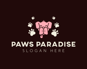 Dog Paw Veterinary logo design