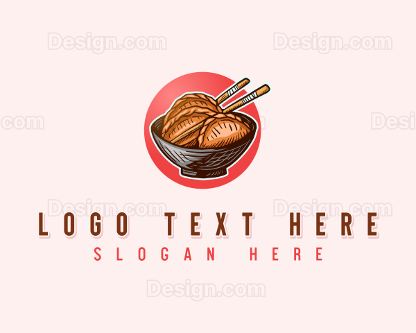 Dumpling Appetizer Bowl Logo