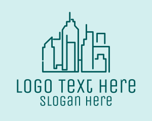 Urban Building Skyline  logo