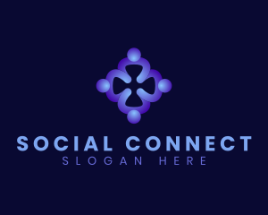 Social Human People logo