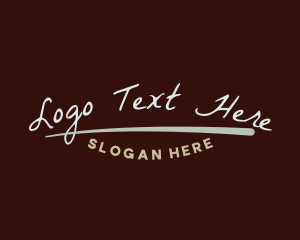 Handwritten Company Business  logo