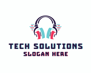 DJ Audio Headphones  Logo