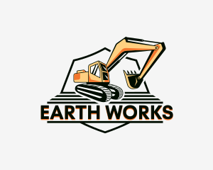 Construction Builder Excavator logo