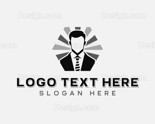 Professional Business Manager Logo