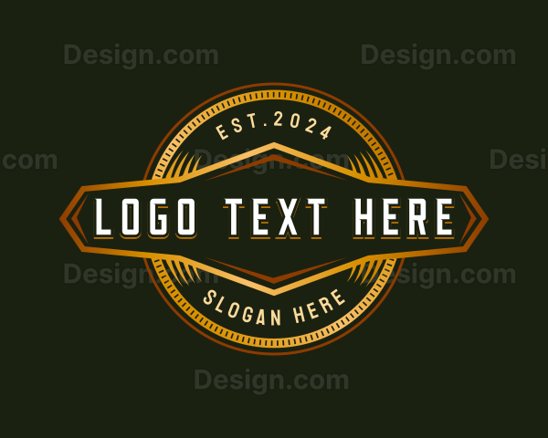 Luxury Brewery Liquor Logo