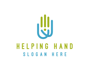 Hand Aid Philanthropy logo design