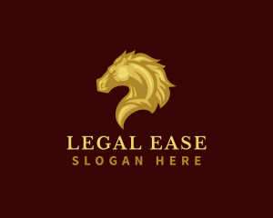 Equine Stallion Horse  Logo
