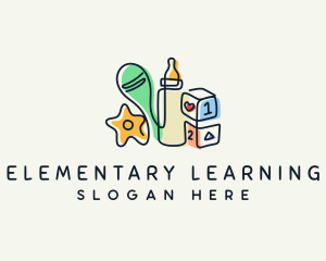 Nursery Toy Learning logo design