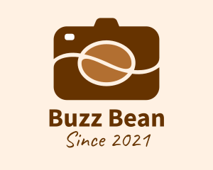 Coffee Bean Camera  logo design