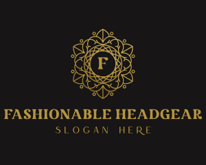 Luxury Flower Lettermark logo design