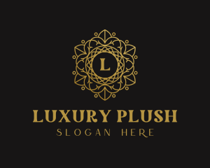 Luxury Flower Lettermark logo design