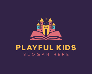 Kids Daycare Kindergarten logo design