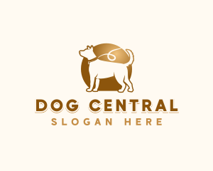 Dog Canine Training logo design