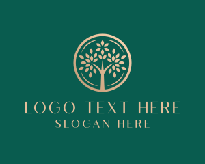 Organic Luxury Tree logo