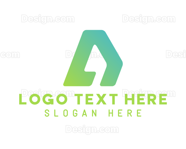 Modern Business Letter A Logo