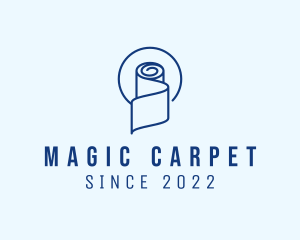 Textile Carpet Flooring  logo design