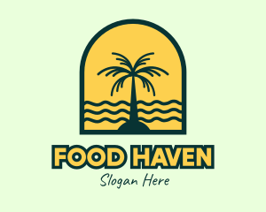 Coconut Island Badge logo