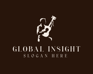 Guitar Instrument Performer Logo