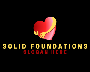 Heart Love Foundation logo design