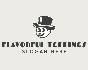 Top Hat Gentleman logo design