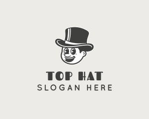 Top Hat Gentleman logo design