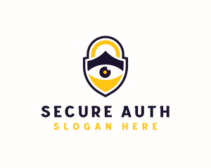 Eye Lock Security logo design