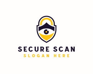 Eye Lock Security logo design