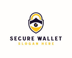 Eye Lock Security logo design