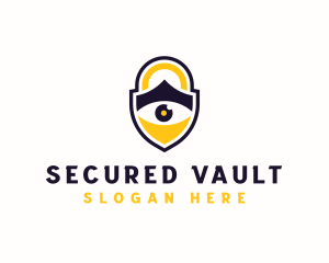 Eye Lock Security logo design