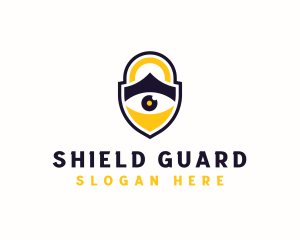 Eye Lock Security logo design