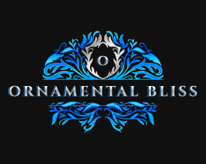 Floral Elegant Ornament logo