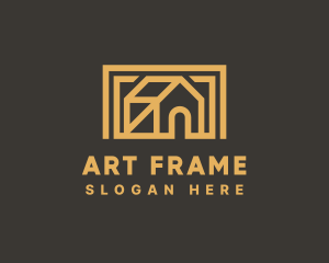 Simple House Frame logo