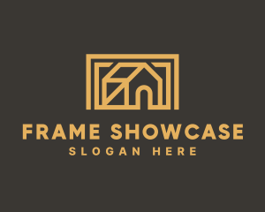 Simple House Frame logo