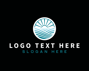 Ocean Beach Waves logo