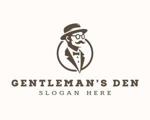 Gentleman Grooming Menswear logo design