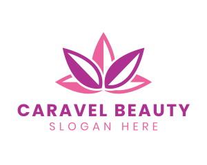 Lotus Flower Beauty logo design