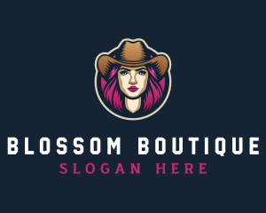 Feminine Cowgirl Saloon logo