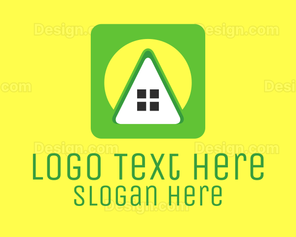 Green Home Application Logo