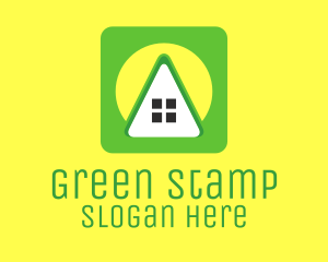 Green Home Application logo design